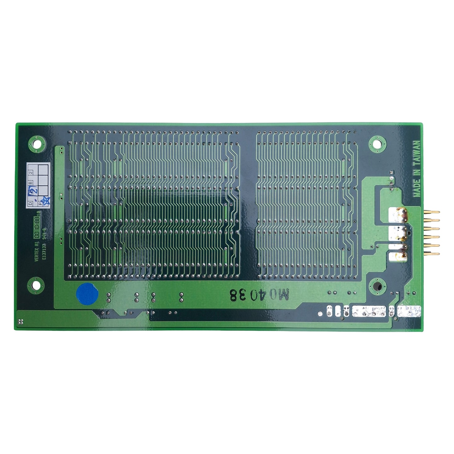 Used AAEON BP-204 Wall Mount Backplane 4-Slot, 7.3in x 3.7in Dimensions, ISA