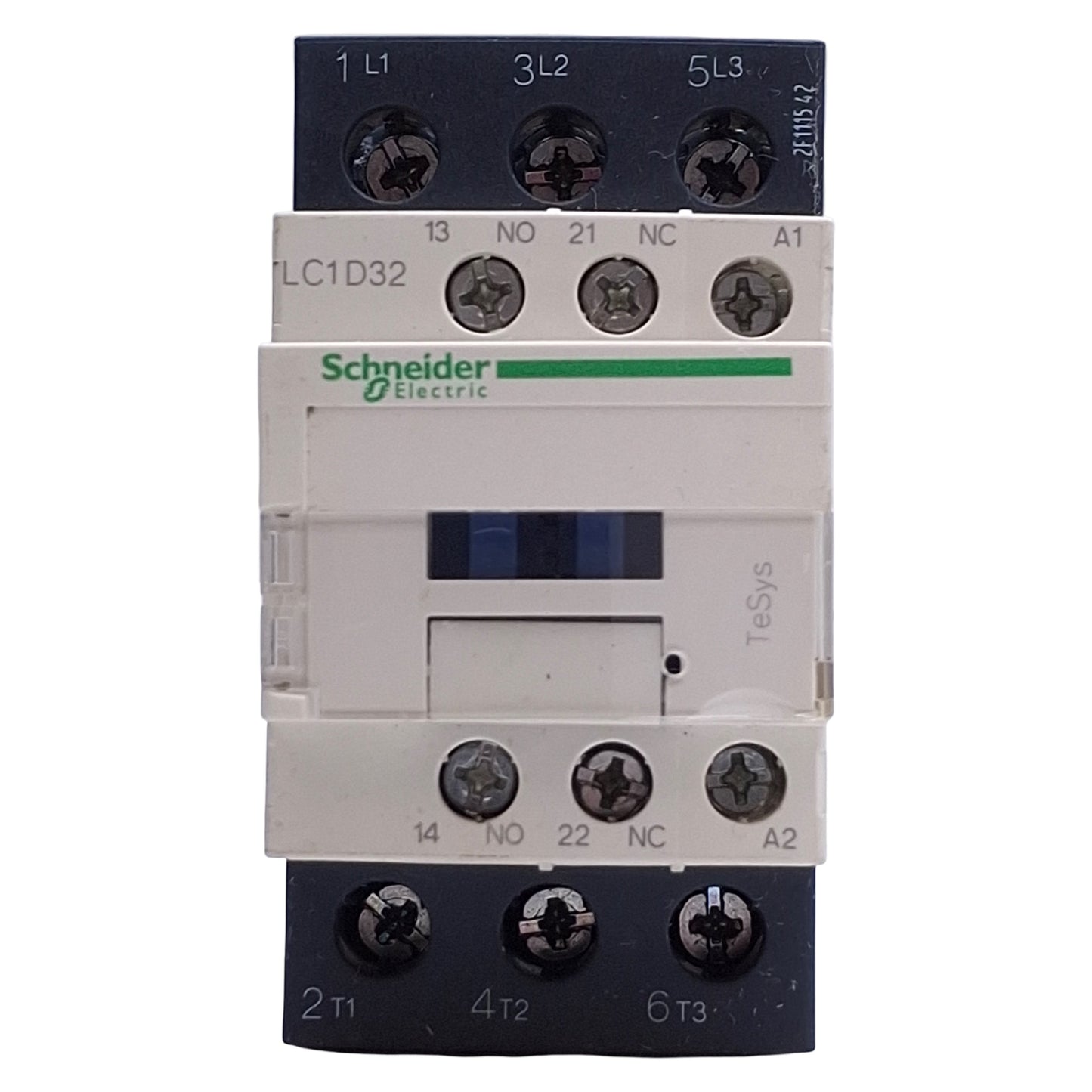 Used Telemecanique LC1D32G7 IEC Contactor 3-Phase, 3NO, 690VAC 32A, 120VAC Coil