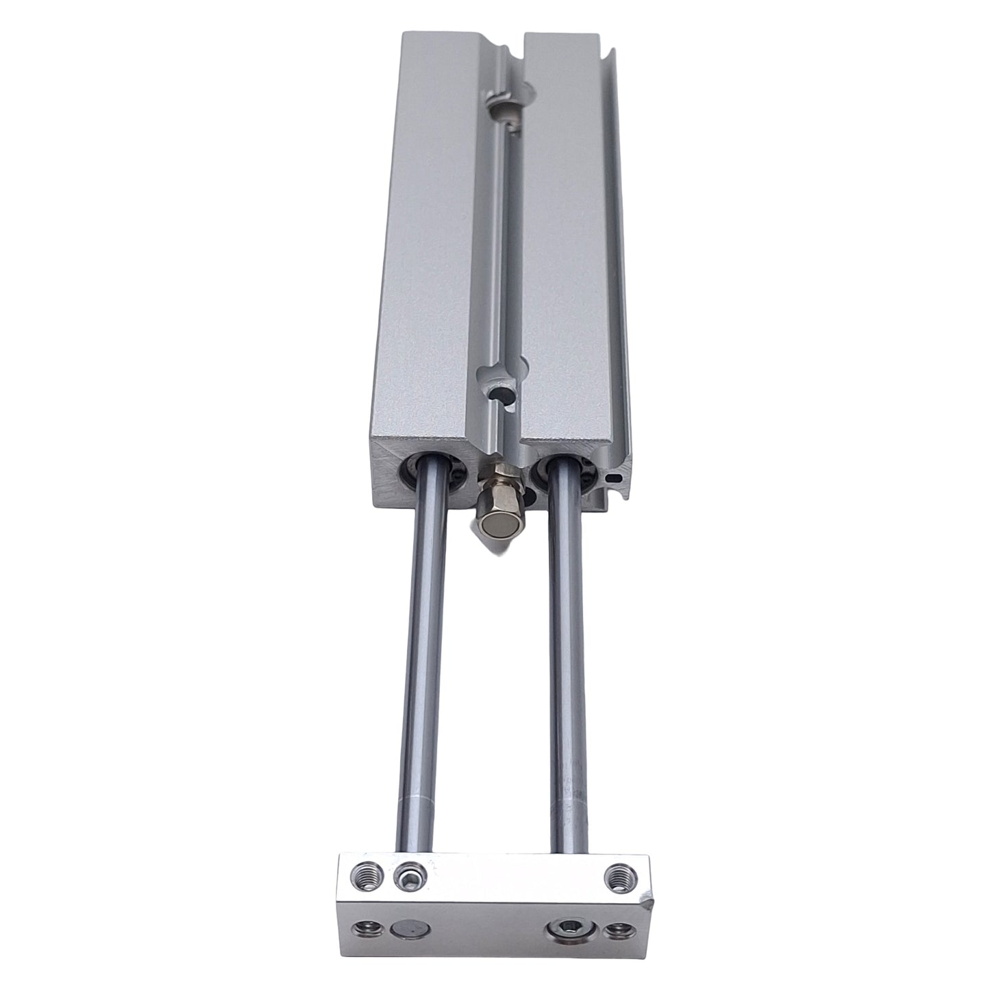 New SMC CXSJL6-50 Compact Dual Piston Rod Cylinder, ø6mm Bore, 50mm Stroke, 0.7MPa