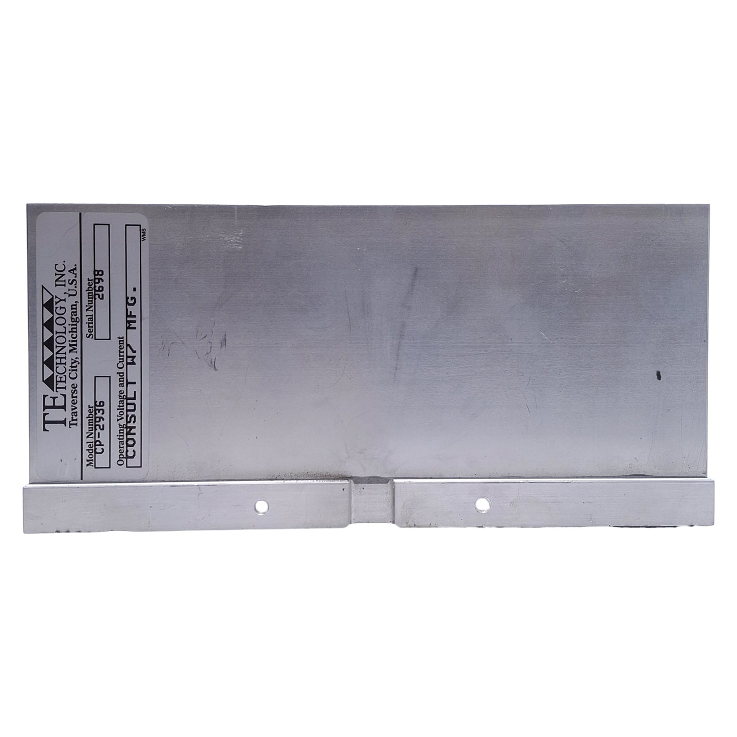 Used TE Technology Aluminum Heat Sink For CP-2936 279001180-F Peltier Cooler