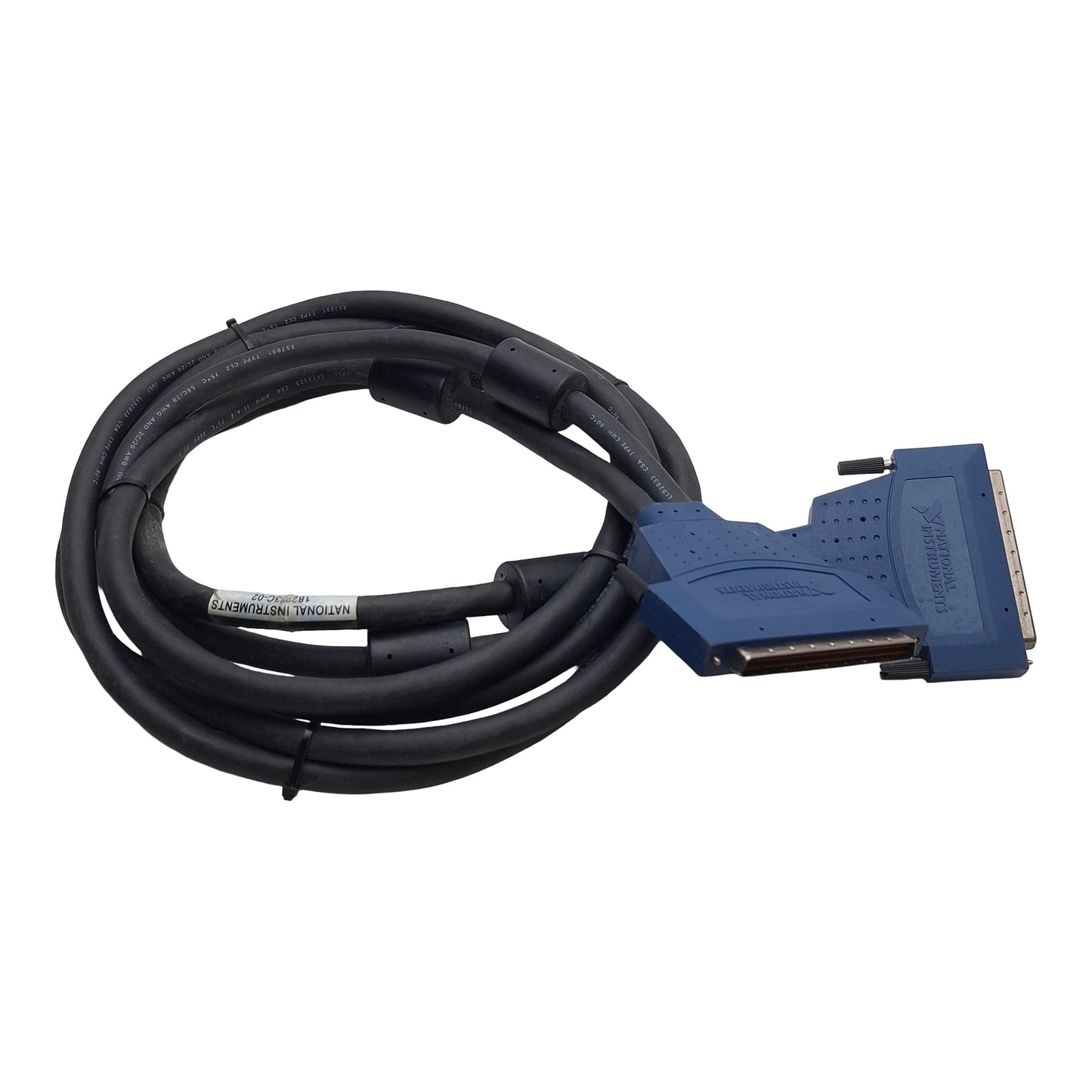 Used National Instruments 182853C-02 Shielded 100-Conductor Cable, 2 Meters