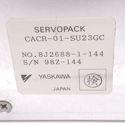 Used Yaskawa CACR-01-SU23GC Servopack for Epson SRC-320 Robot Controller, 200W