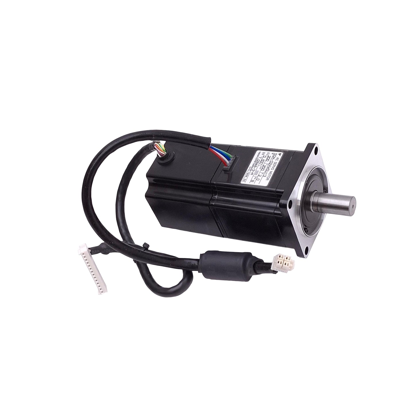 Used Yaskawa SGM-02AWSU13 AC Servo Motor 200VAC 2A, 200W 3000rpm Max, 60mm Frame