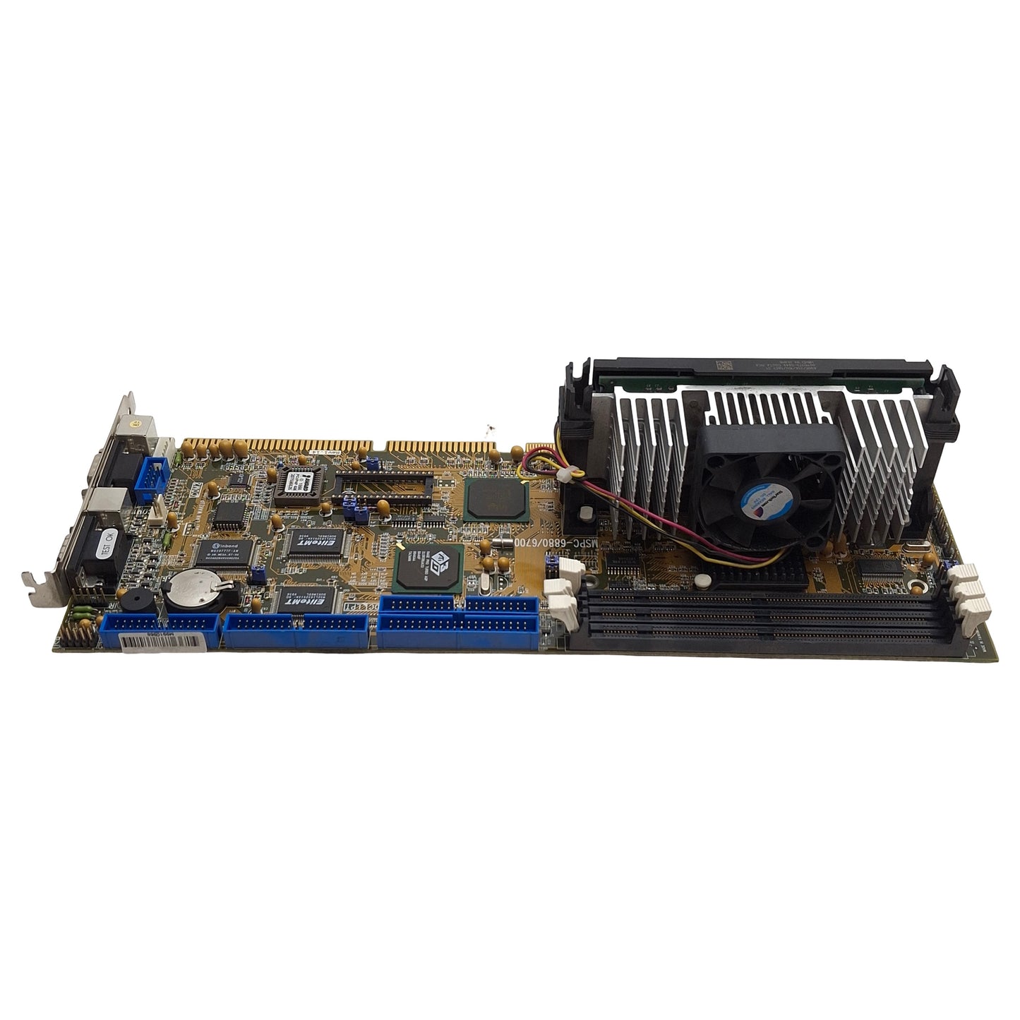 Used Macrotek MSPC-6880/6700 Single Board Computer, Intel III 600MHz, *NO Memory*