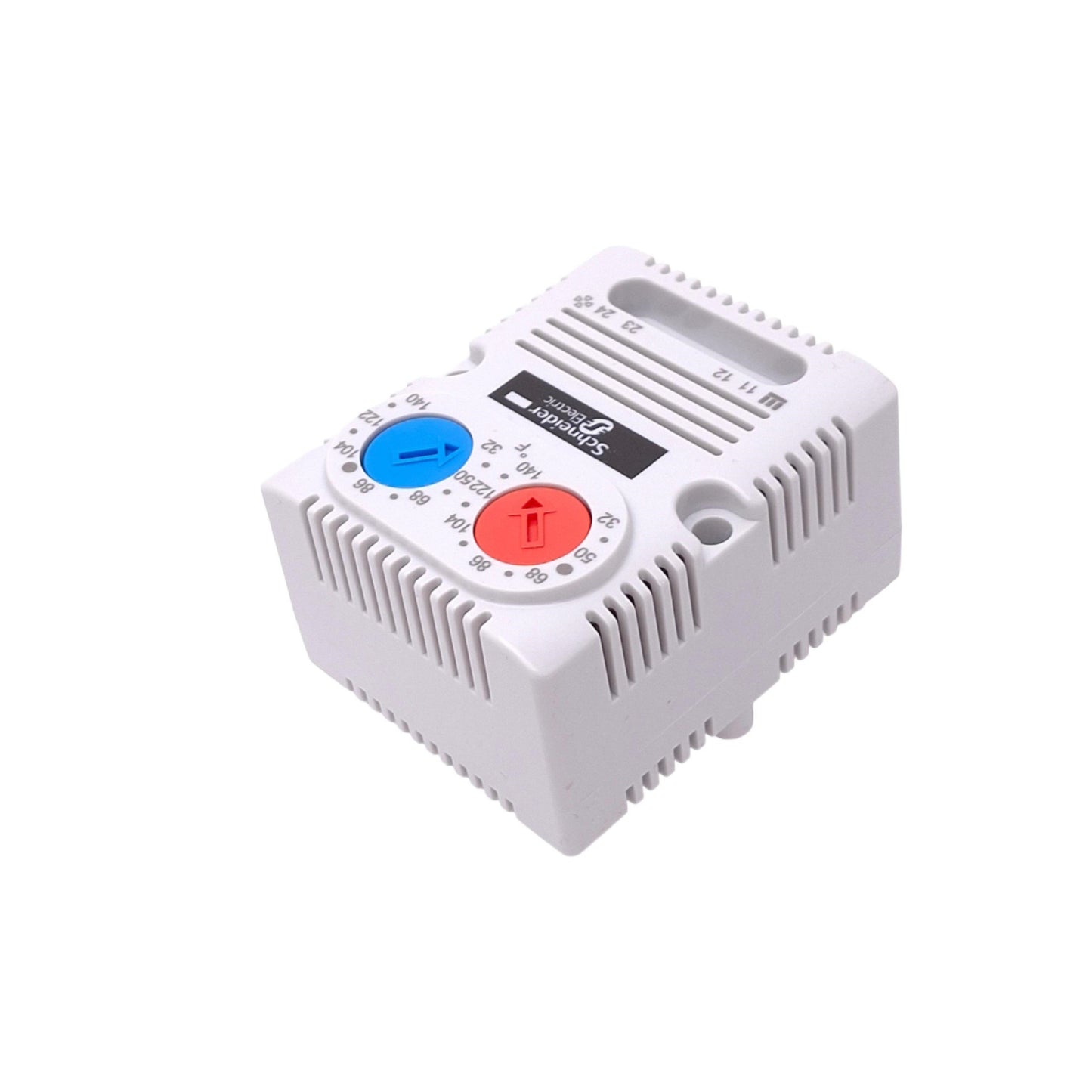New Schneider Electric NSYCCOTHDF ClimaSys CC Double Thermostat, 1NO 1NC, 250VAC