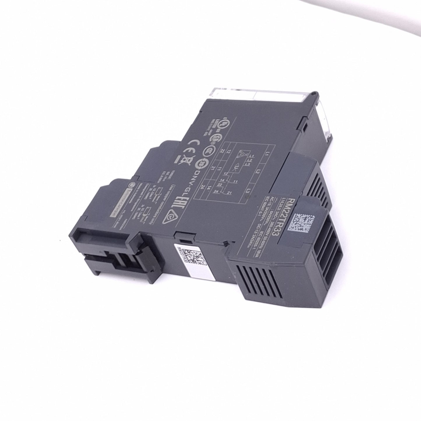 Used Schneider Electric RM22TR33 Harmony Control Relay, 3-Phase, 380-480VAC, DIN Rail
