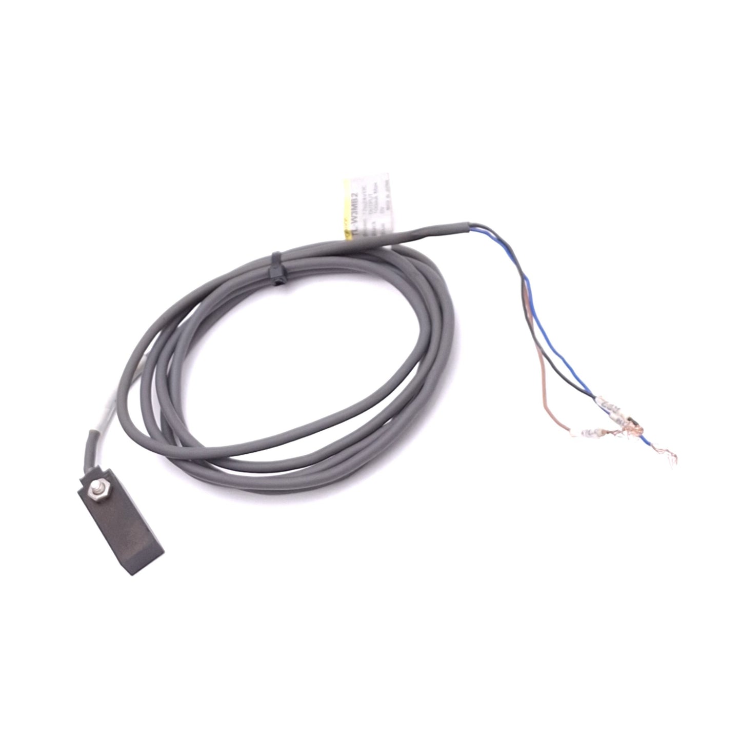 Used Omron TL-W3MB2 Inductive Proximity Sensor, 3mm Range, PNP Out, 12-24VDC