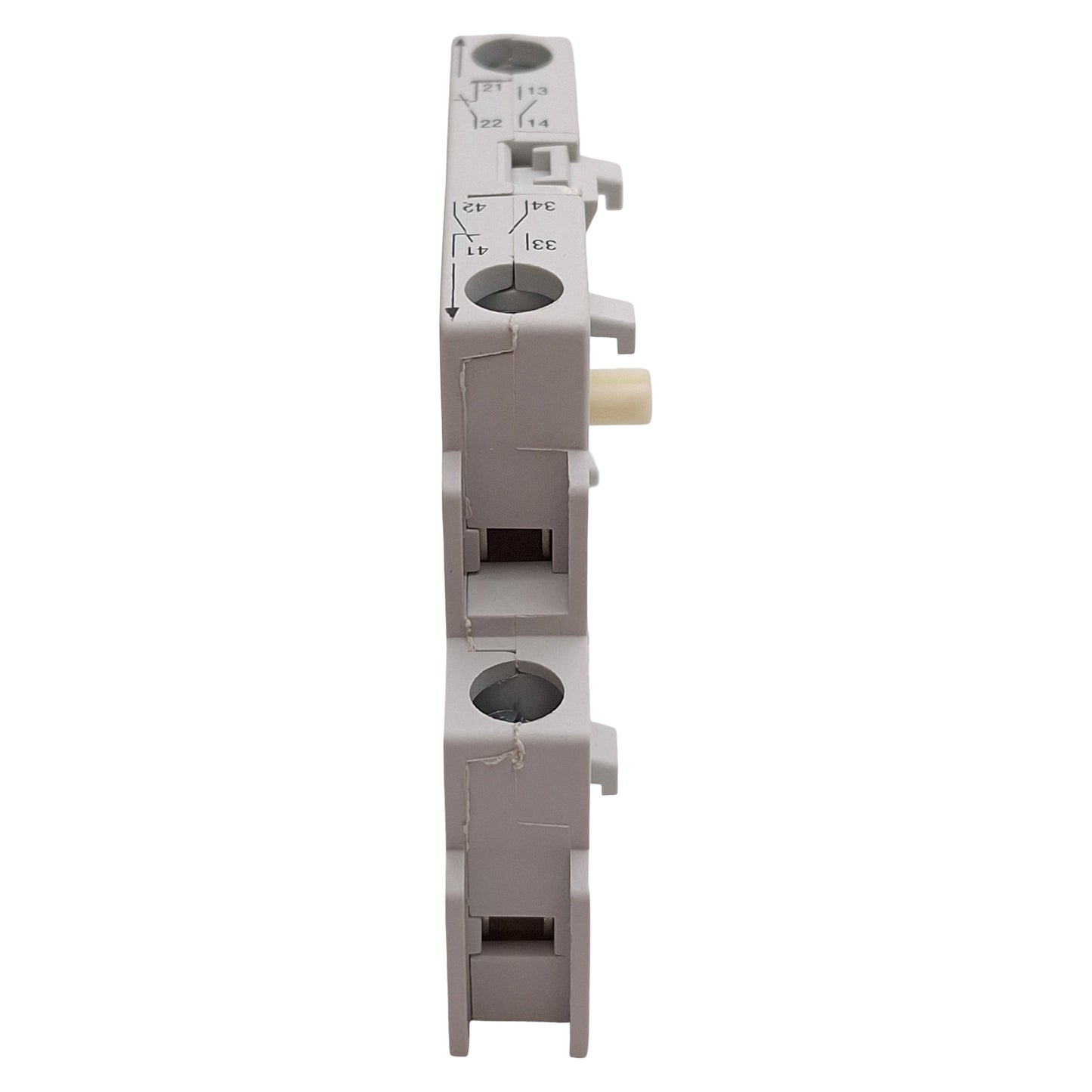 New Schneider Electric VLSA11RS TeSys VLS Auxiliary Contact Block, 1NO+1NC, DIN Rail