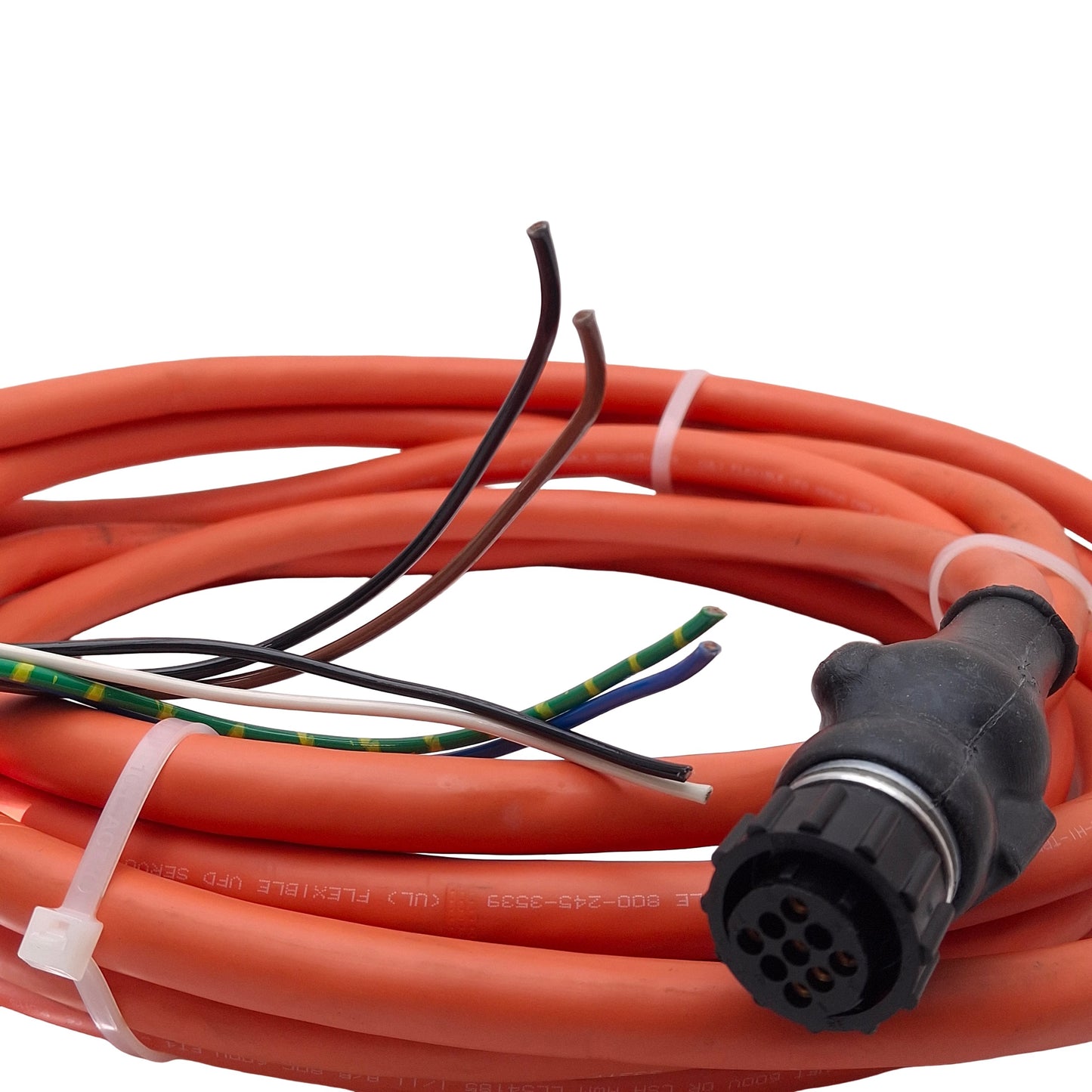 Used Flex-Cable FC-CPBM6DF-16AF-M007 Servo & Power/Brake Cable, 6-Pin Female, 5m