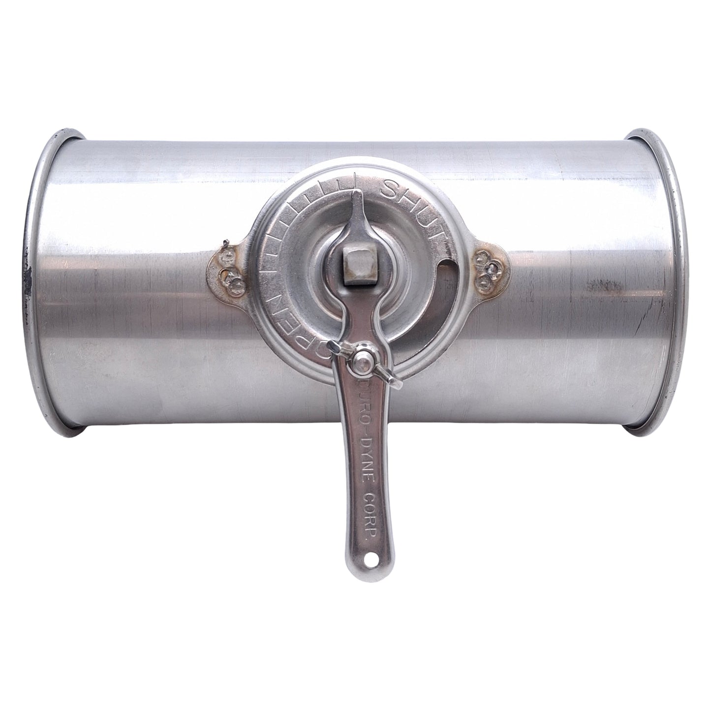 Used Nordfab 3208 Stainless Steel Butterfly Valve ø4in ID, 8in Length, 0.2in Roll