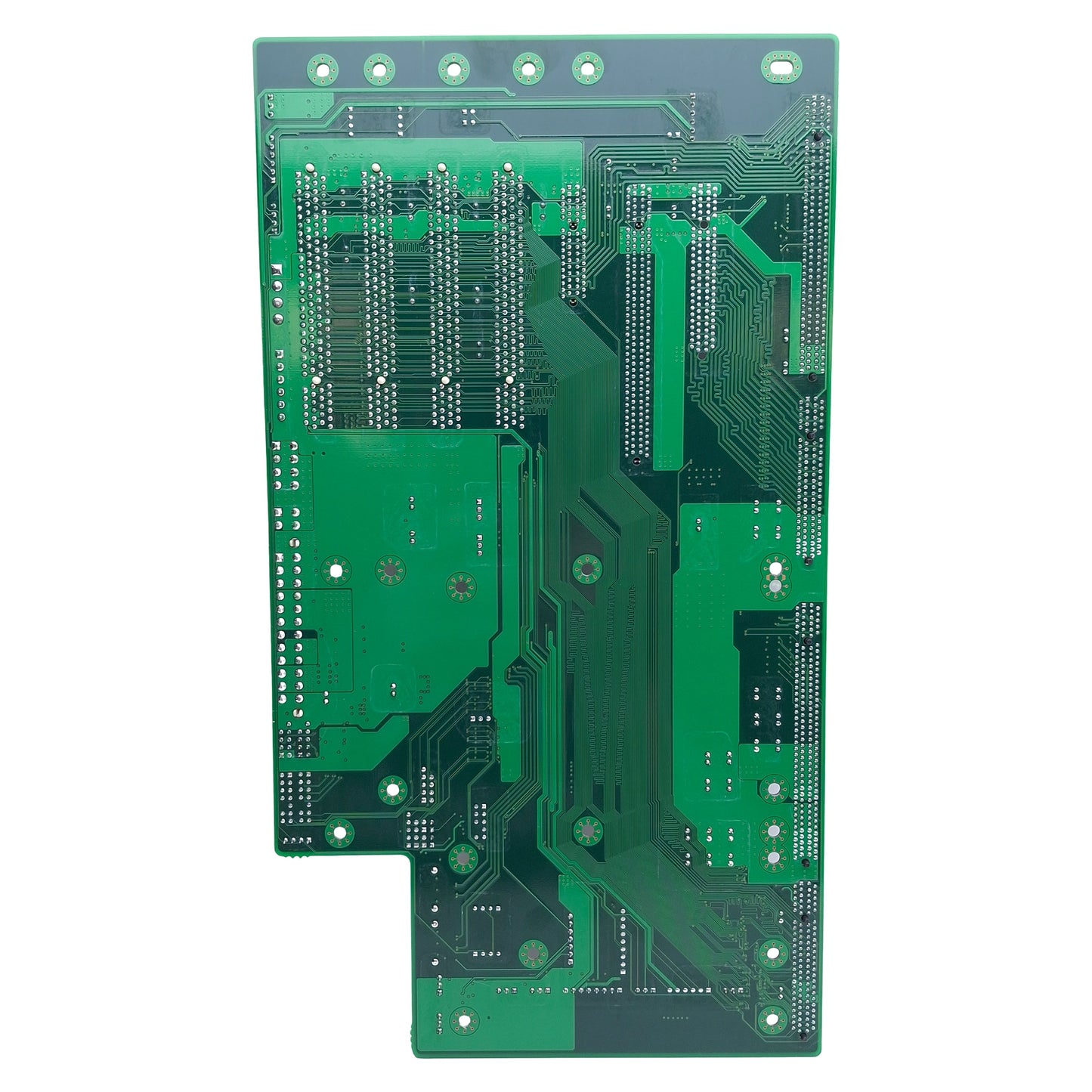 Used Advantech PCE-5B07-04 Backplane, PICMG 1.3, 1x PCI-E x16, 1x PCI-E x4, 4x PCI