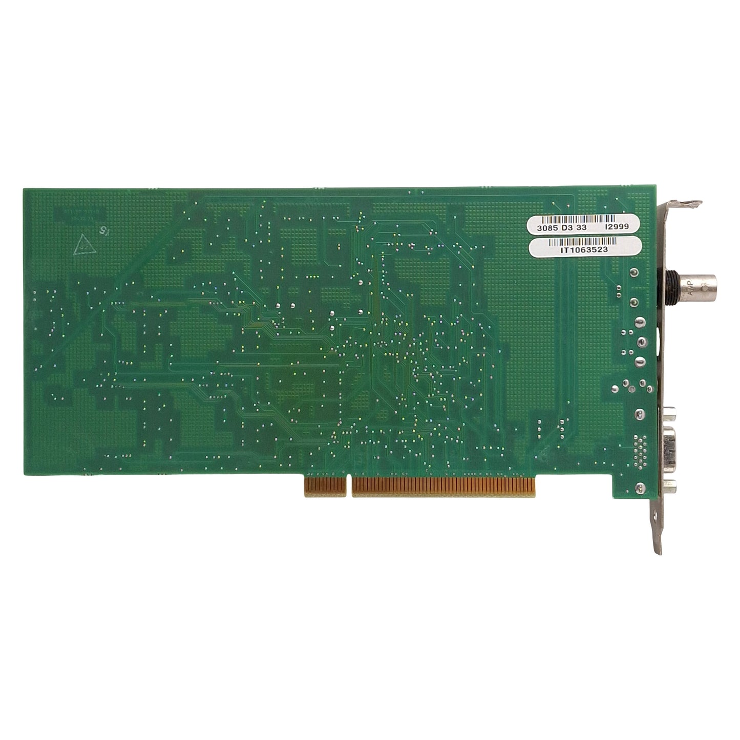 Used Integral Technologies 3085 D3 33 Video Card/Frame Grabber, PCI, VGA, BNC/S-Video