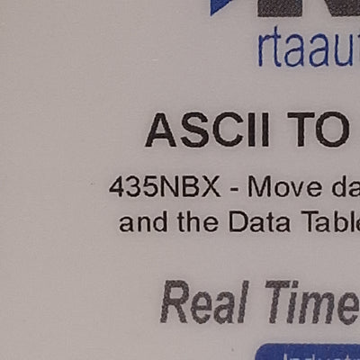 Used RTA 435NBX-D ASCII To Allen Bradley PLC Gateway, RS232/485/422 12-24VDC DIN Rail