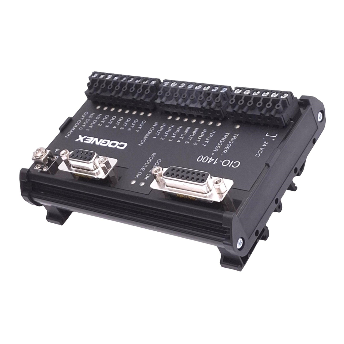 New Cognex CIO-1400 In-Sight Machine Vision I/O Expansion Module, RS232C, 24VDC