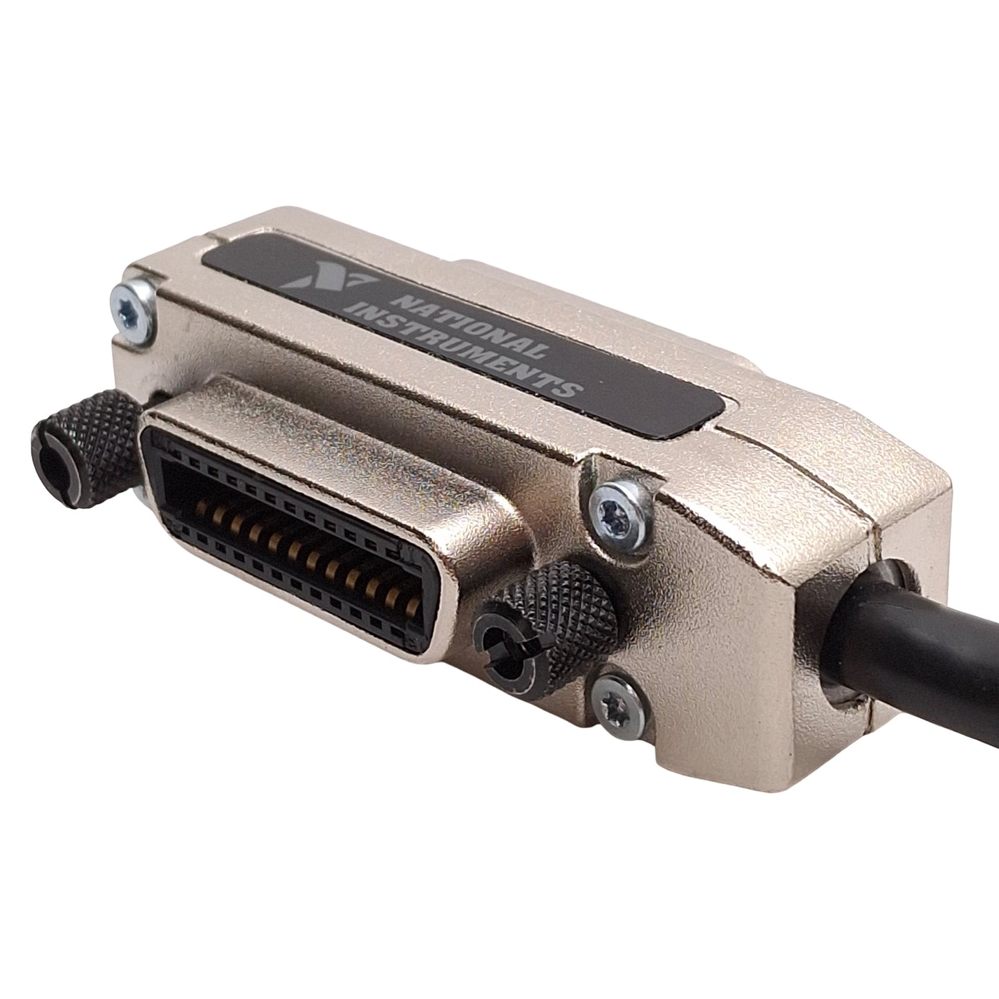 Used NI 183285C-02 24M-24F-MicroDB25M GPIB Cable, Micro DB25 Male to 24-Pin IEEE 488