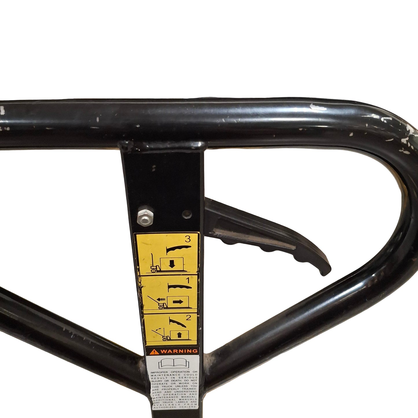 Used Caterpillar Hand Pallet Jack, 5000lb Capacity, 48in L x 20.5in W, 6in W Forks