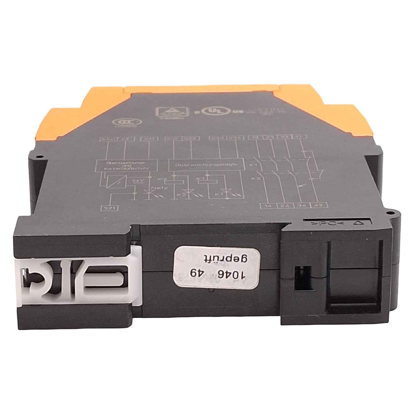 Used Dold LG5925.48/61 Emergency Stop Module, 3NO+1NC, 24VAC/DC, 22.5mm, DIN Rail