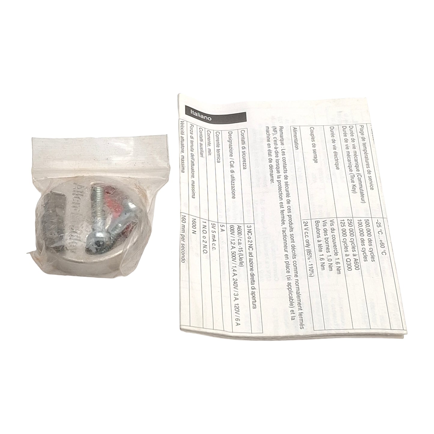 New Allen Bradley 440G-MT47163 Guardmaster Safety Switch, 2NC+2NO, 24VDC