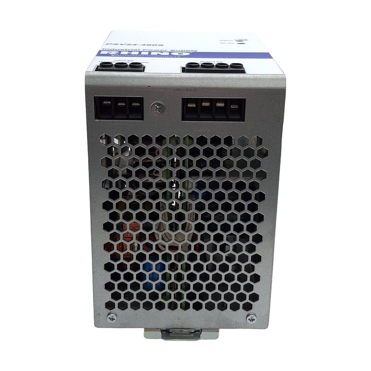 Used Rhino PSV24-480S Power Supply, 100-240VAC Input, 24VDC 20A Output, 480W