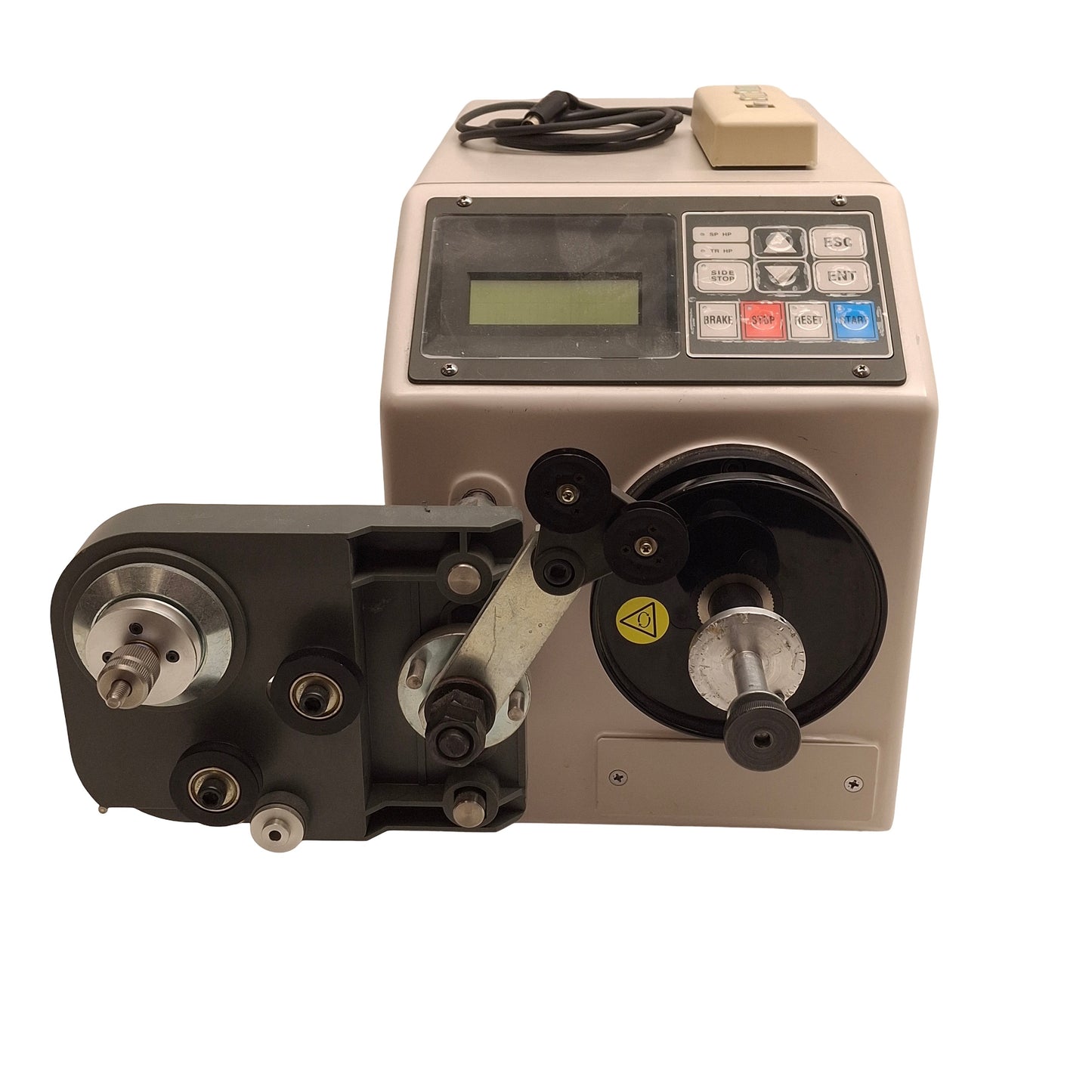 Used Nippon Serbig PNS-112 Calm Hyper Winder Coil Winder, Single Axis W/ Traverse