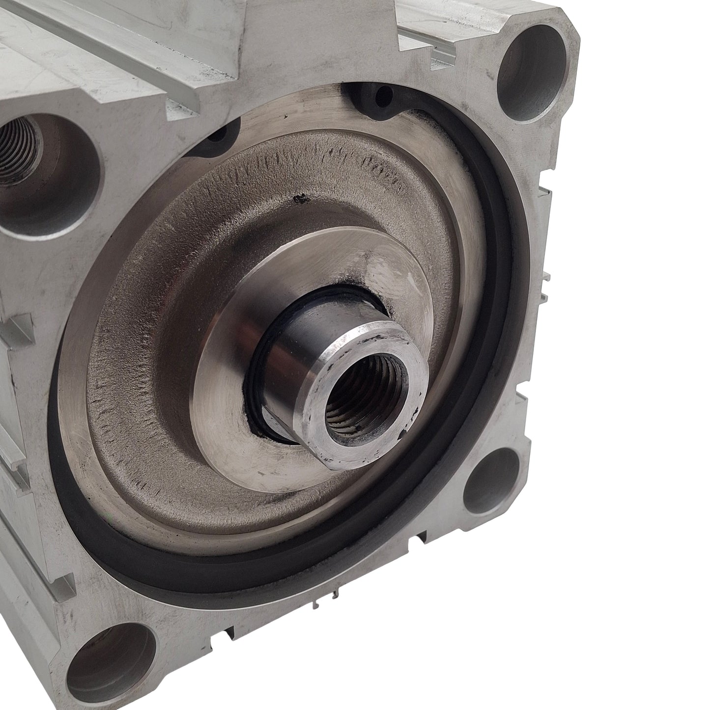 Used SMC CDQ2B125-150DC Compact Cylinder, ø125mm Bore, 150mm Stroke, Rc3/8, 1.0MPa