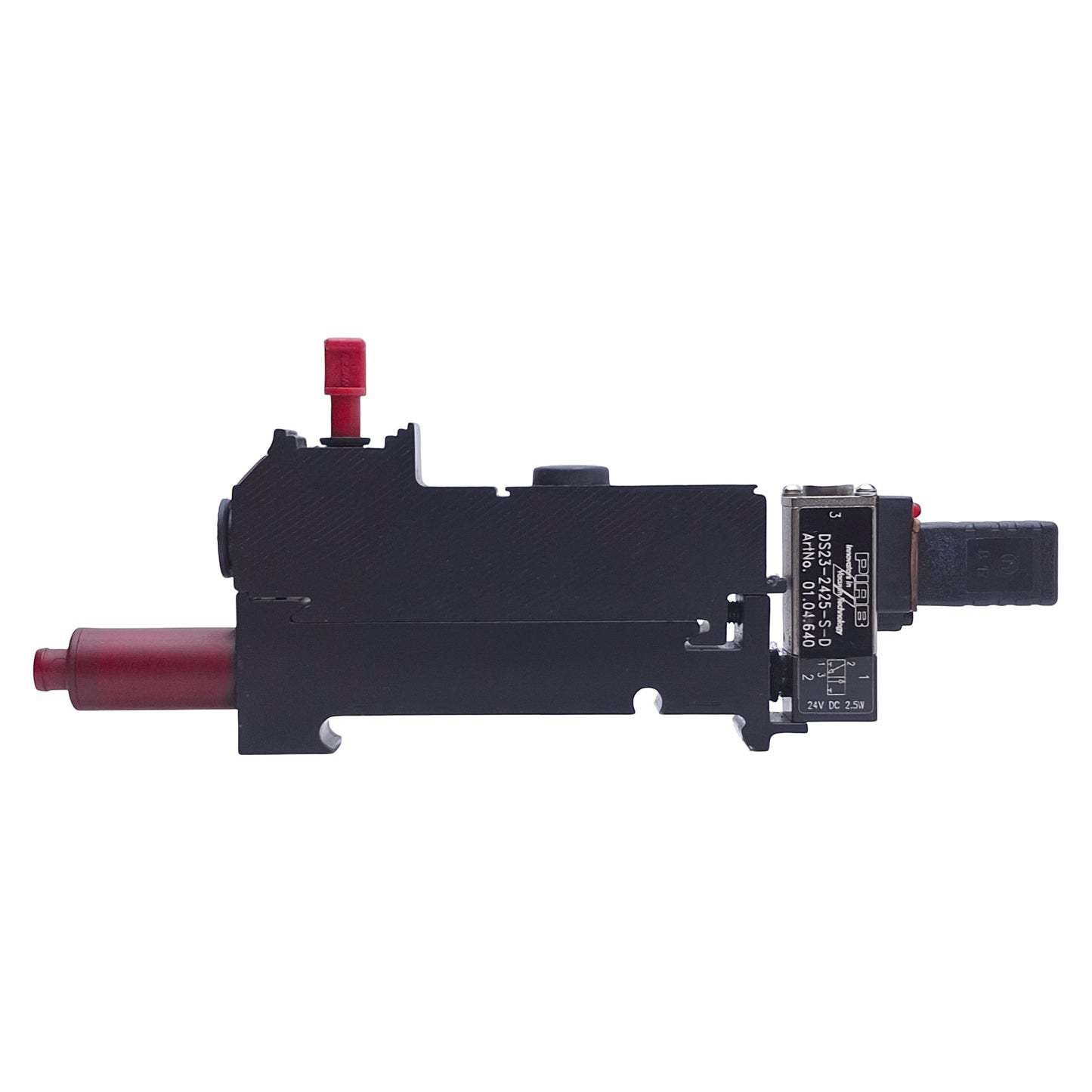 Used Piab P3010.00.AA.04.AB.00 Vacuum Pump 87psi Feed, 22.2inHg Max Vacuum, 24VDC