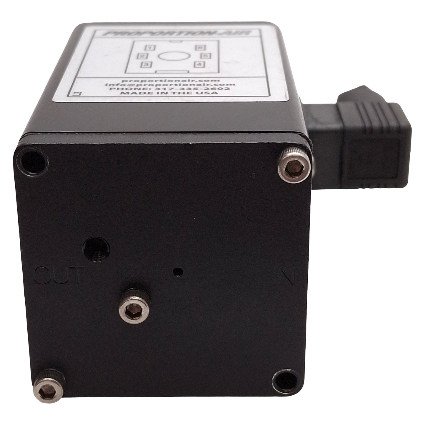 Used Proportion Air QB1TBNEEZP100PSG Electro-Pneumatic Regulator, 100psig, 1/8in NPT