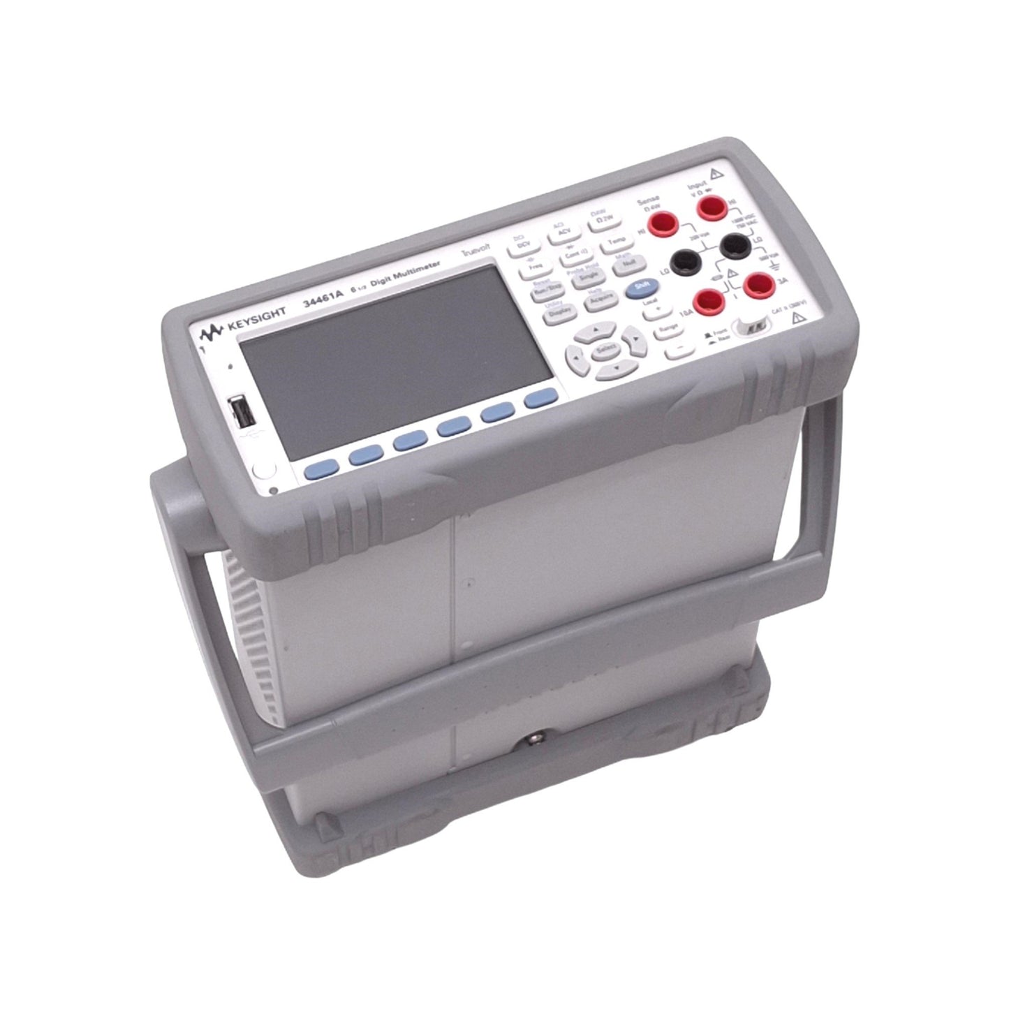Used Keysight 34461A Multimeter, 6-1/2 Digit, 100mV-1000V, 100µA-10A, USB/LAN