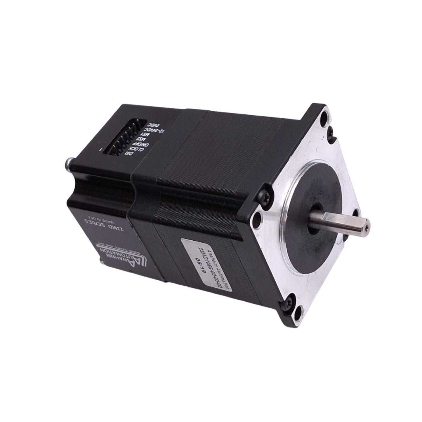 Used Anaheim Automation 23MD106S-00-00-00 Step Motor, 1600step/rev, 12-24VDC, NEMA 23