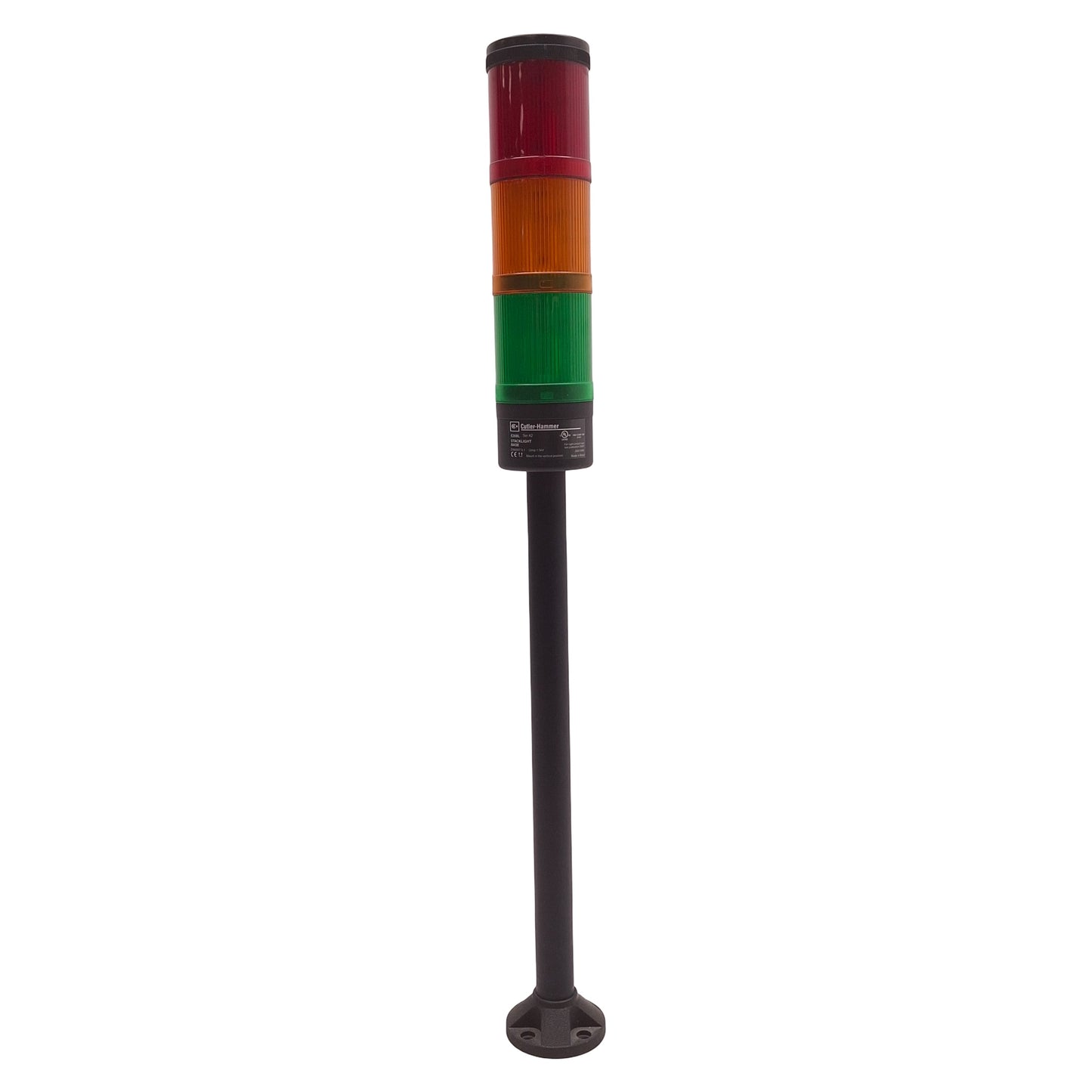 Used Cutler Hammer E26X9KUL329W Light Tower 250V Max, Green, Amber, Red, 360mm