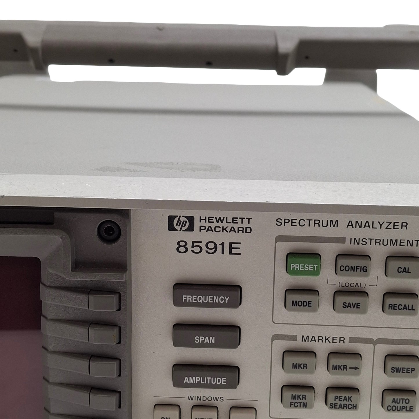For parts or not working HP 8591E Spectrum Analyzer 9kHz to 1.8GHz Range, w/ Option 130 & 041 *For Parts*