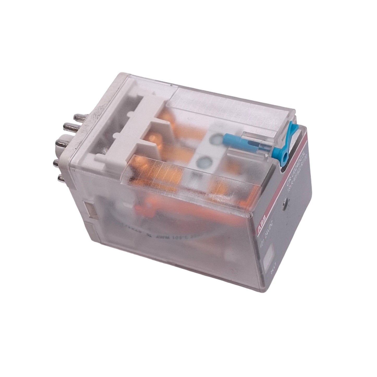 Used ABB CR-U024DC3L Ice-Cube Relay, 3PDT, 11-Pin Octal, 10A Max, 24VDC Coil