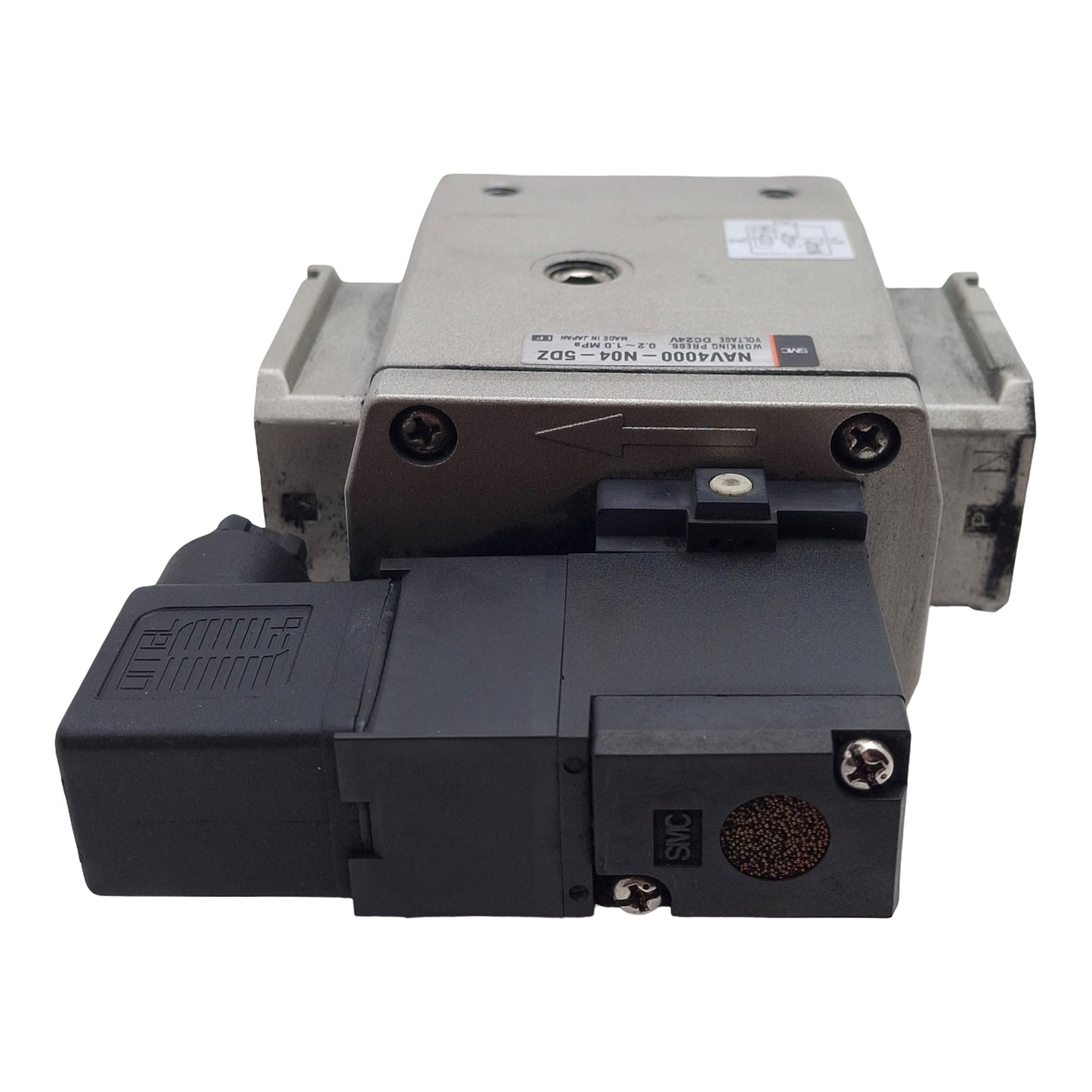 Used SMC NAV4000-N04-5DZ Soft Start Valve, 1/2in NPT, 0.2-1.0MPa, 24VDC Coil