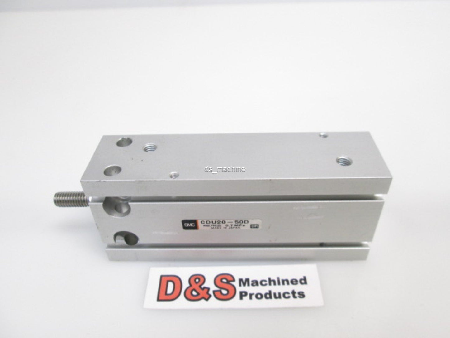 Used SMC CDU20-50D Pneumatic Cylinder 50mm Stroke