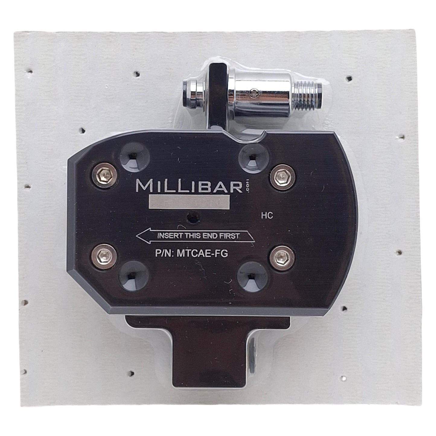 New Millibar Robotics MTCAE-FG Tool Plate, M4 SCHS, 8-Pin M8 Male, ø6mm Tube