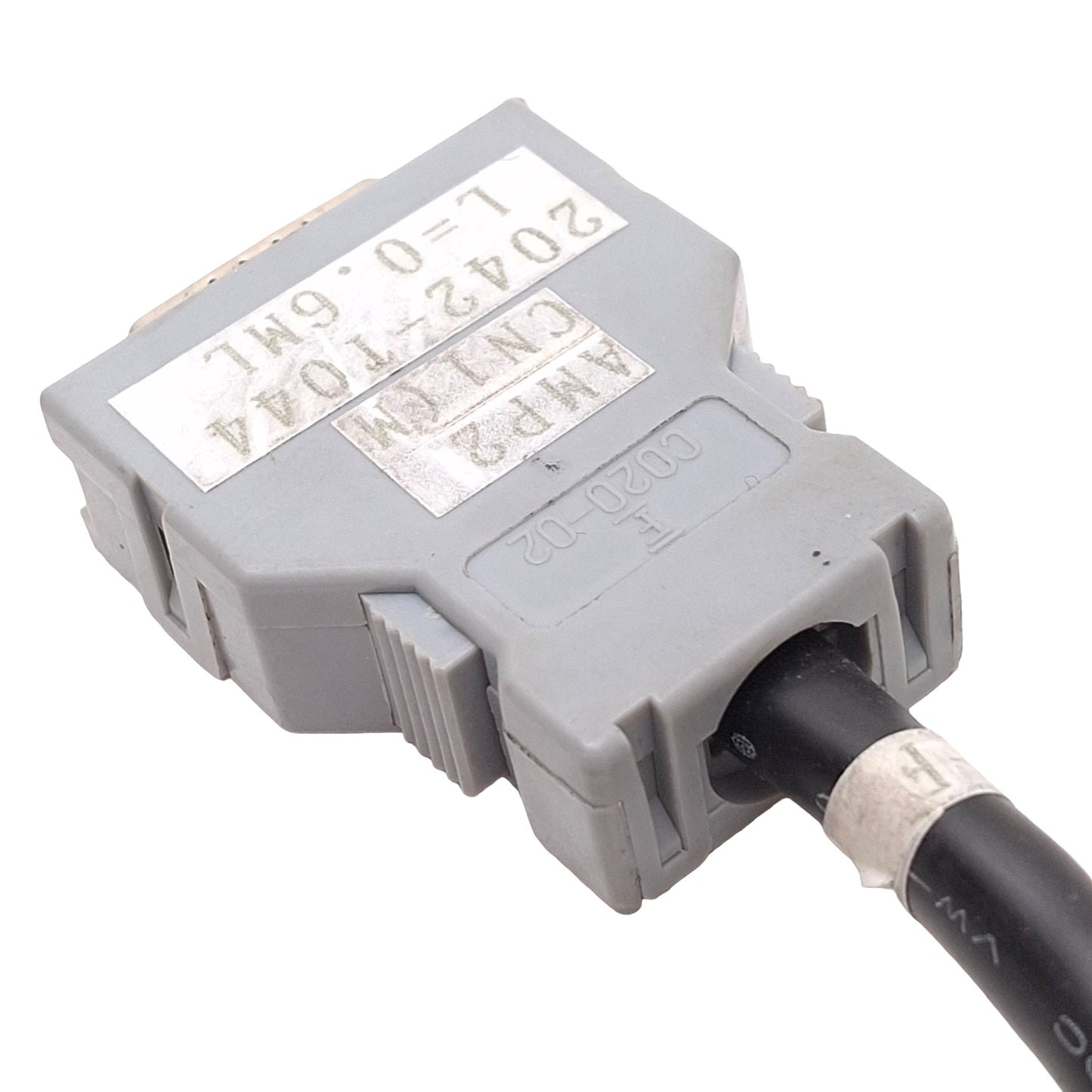 Used Fanuc A660-2042-T044 Communication I/O Link Cable, 20-Pin PCR Male, 1.1m Length