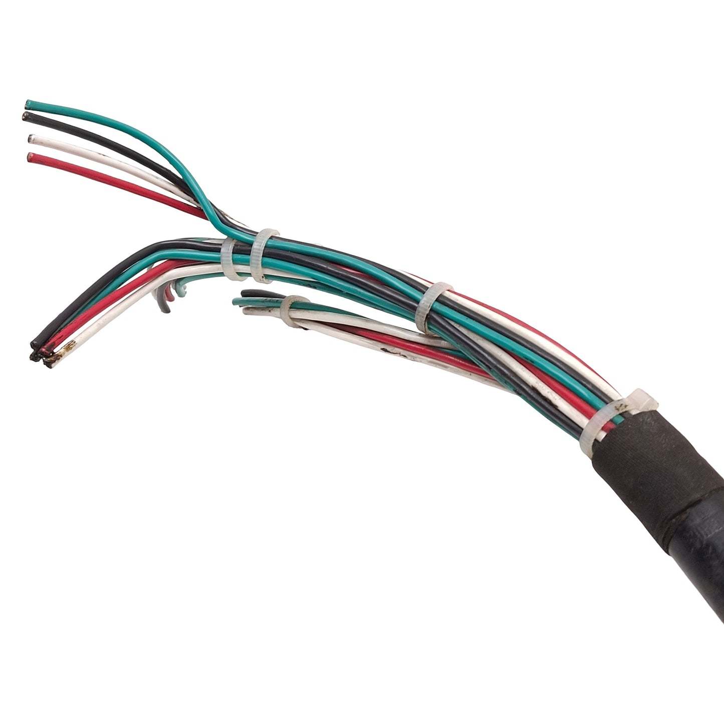 Used Fanuc A660-8068-T953 Pulse Coder / Encoder Feedback Cable, 34-Pin Round, 7.5m