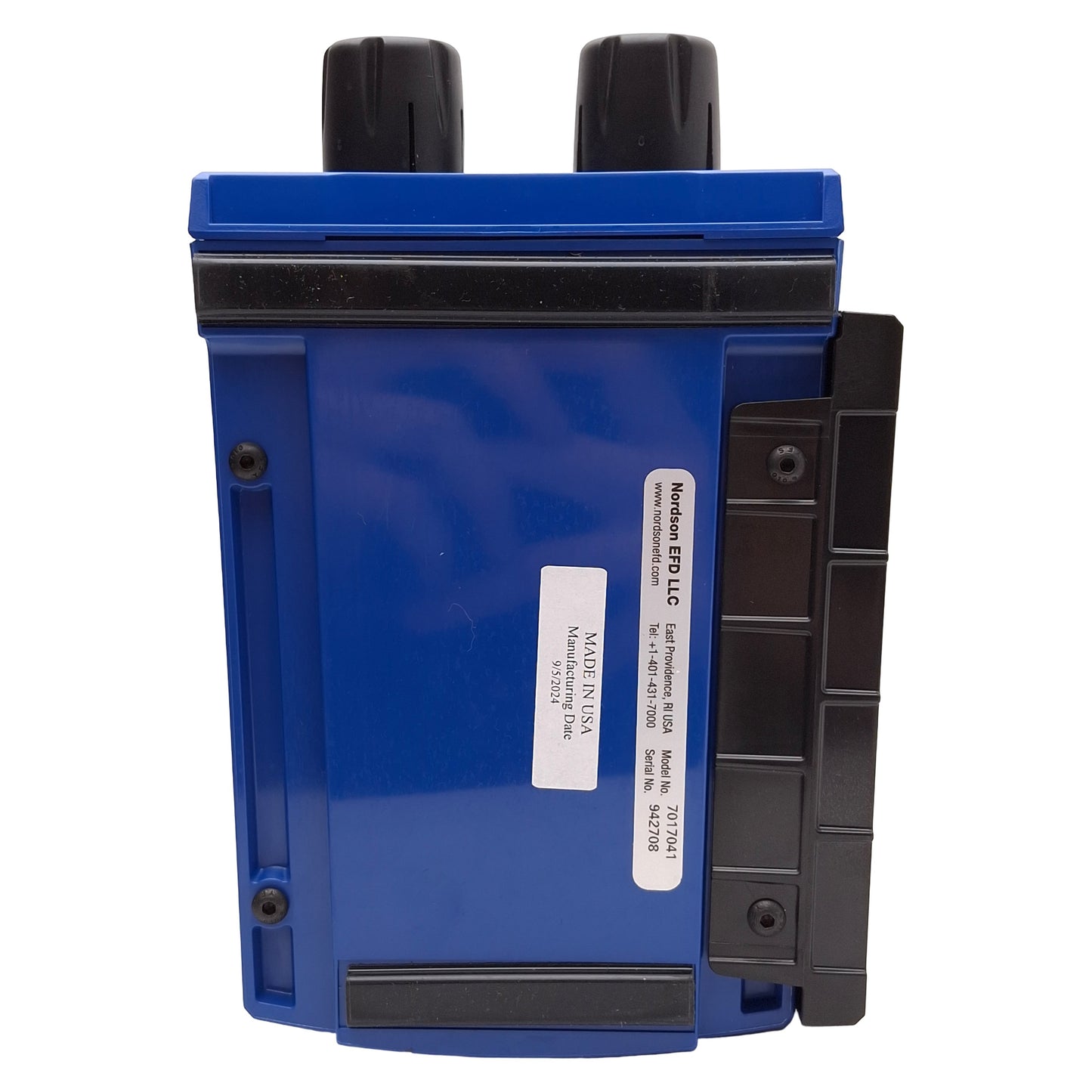 Used Nordson EFD 7017041 Ultimus I Fluid Dispenser w/ Foot Pedal & Adapter, 0-100psi