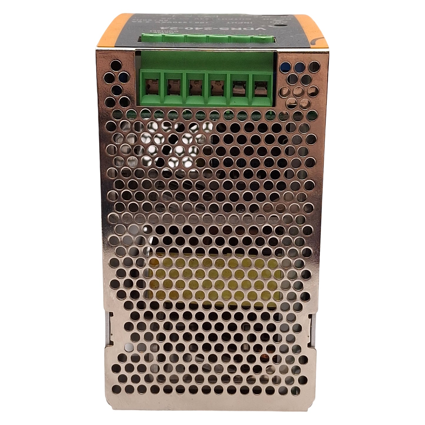 Used CUI Inc VDRS-240-24 PLC Power Supply, 240W 10A 24VDC Output, 100-240VAC Input