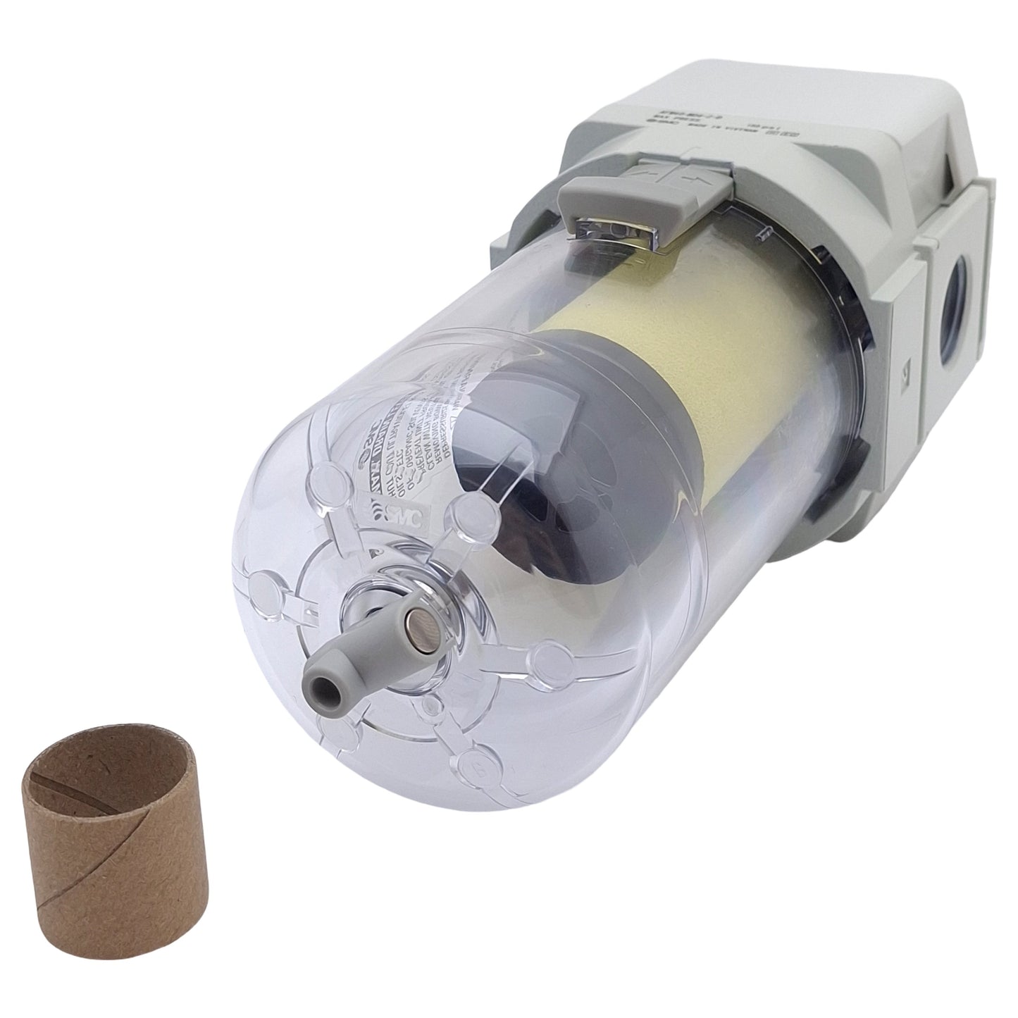New SMC AFM40-N04-Z-D Coalescing Mist Separator Filter, 1/2in NPT, 0.3µm, 150psi