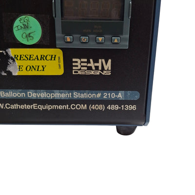 Used Beahm 210-A Balloon Cath Development Station, 200-750°F, 120VAC w/ Pedal
