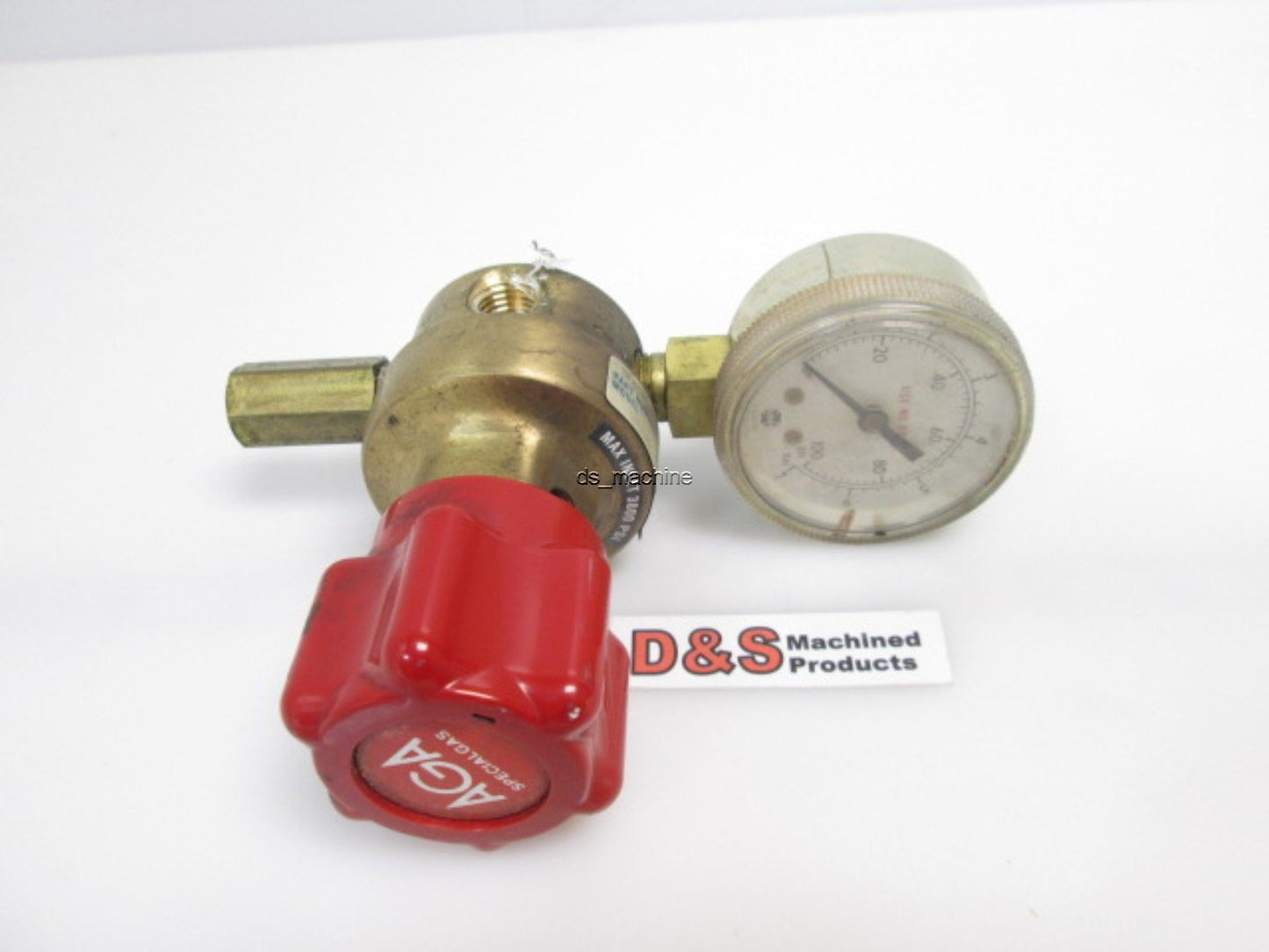 Used AGA IR501B-4PB-01-4-R 3000PSI Regulator Valve 1/4"NPT