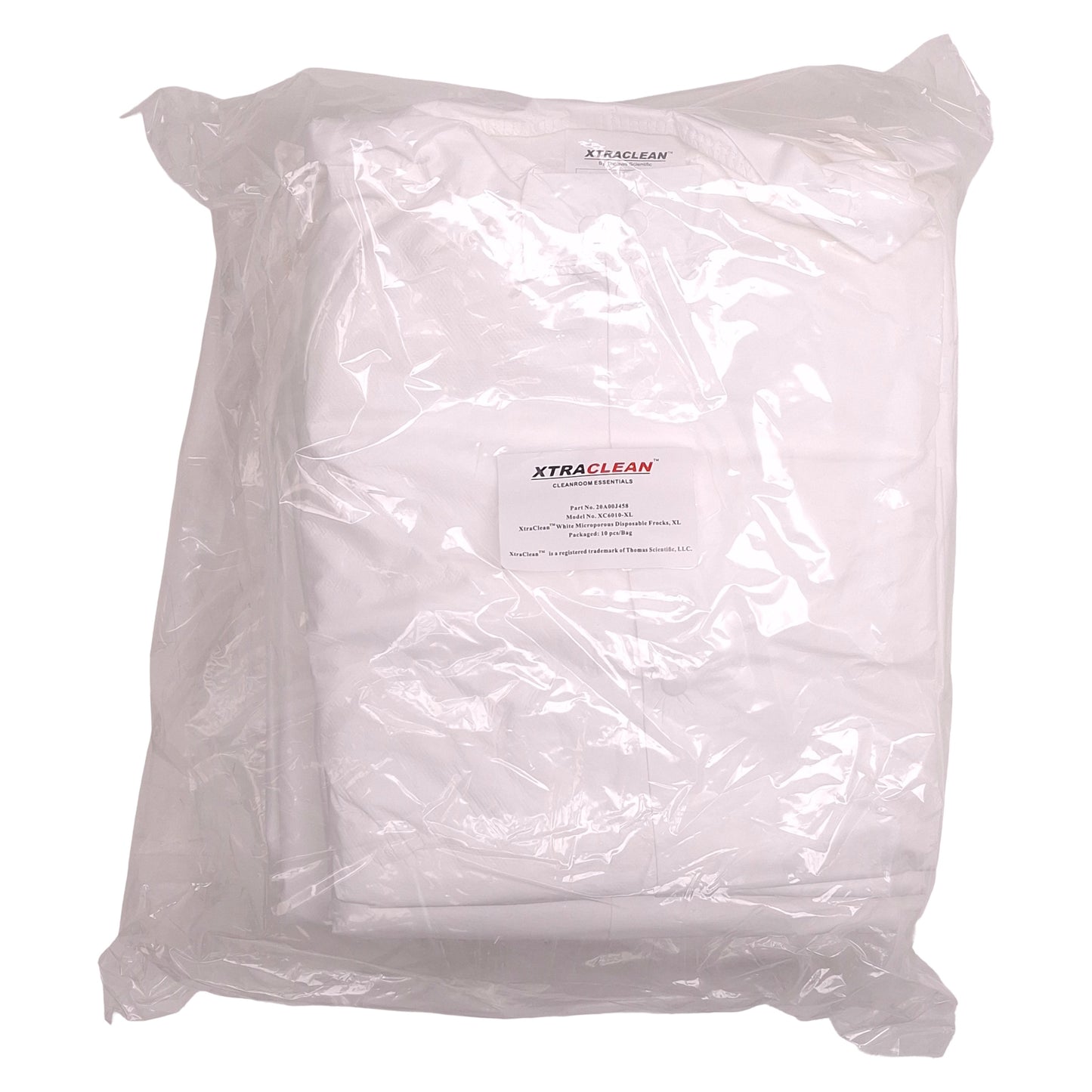 New Thomas Scientific 20A00J458 XtraClean Disposable Frocks, 30 per case, X-Large