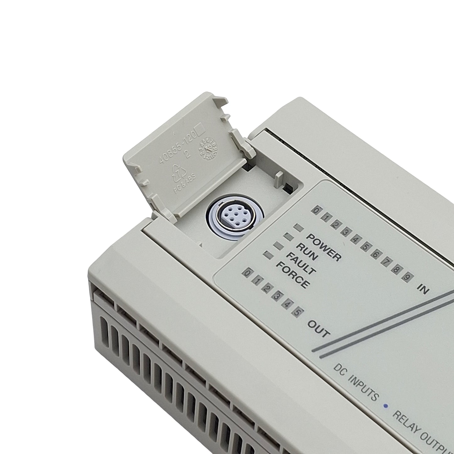 Used Allen Bradley 1761-L16BWB MicroLogix1000 PLC 16DC Inputs, 6 Relay Outputs, 24VDC