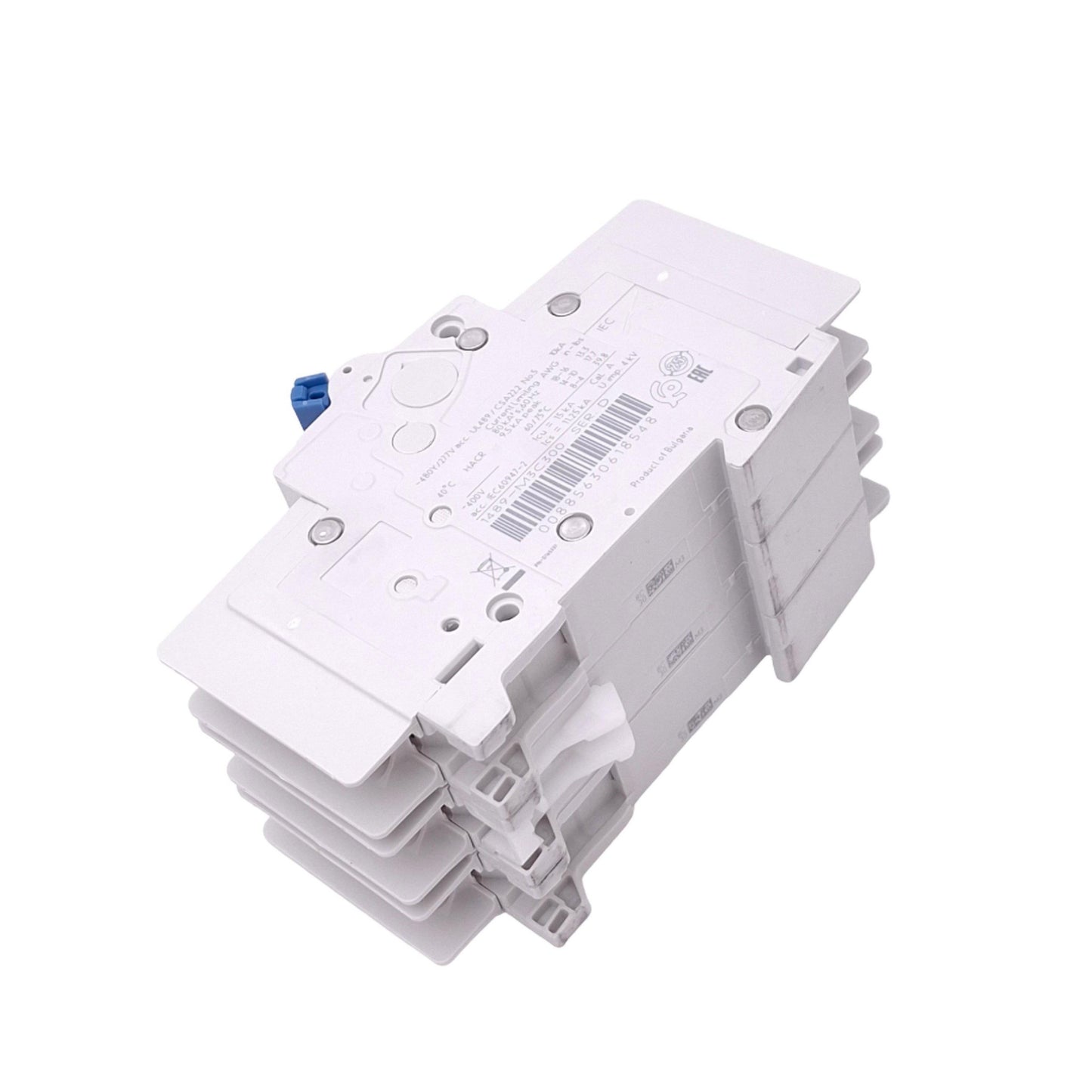 New Allen Bradley 1489-M3C300 Circuit Breaker, 3-Pole 30A, 480Y/277VAC, C-Curve
