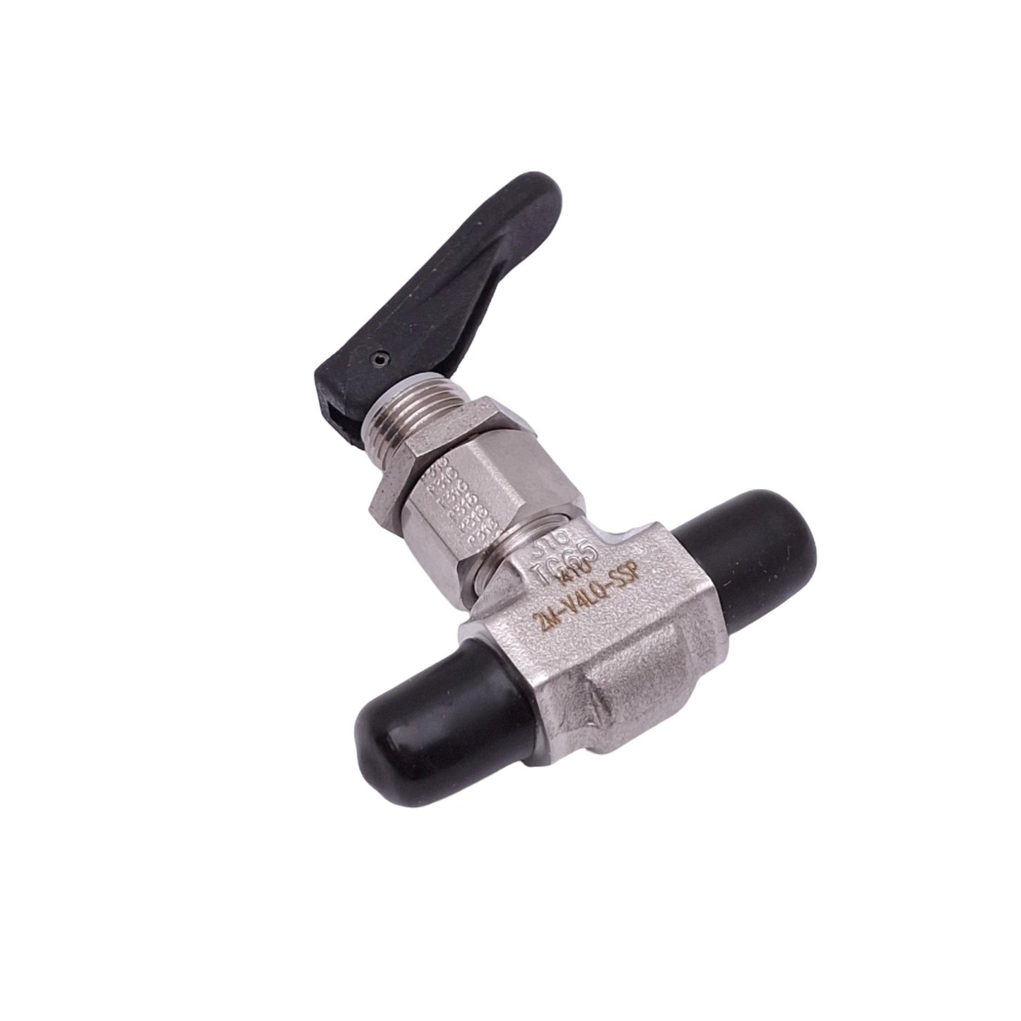 New Parker 2M-V4LQ-SSP Stainless Steel Needle Valve, 1/8in NPT, 300psi Max