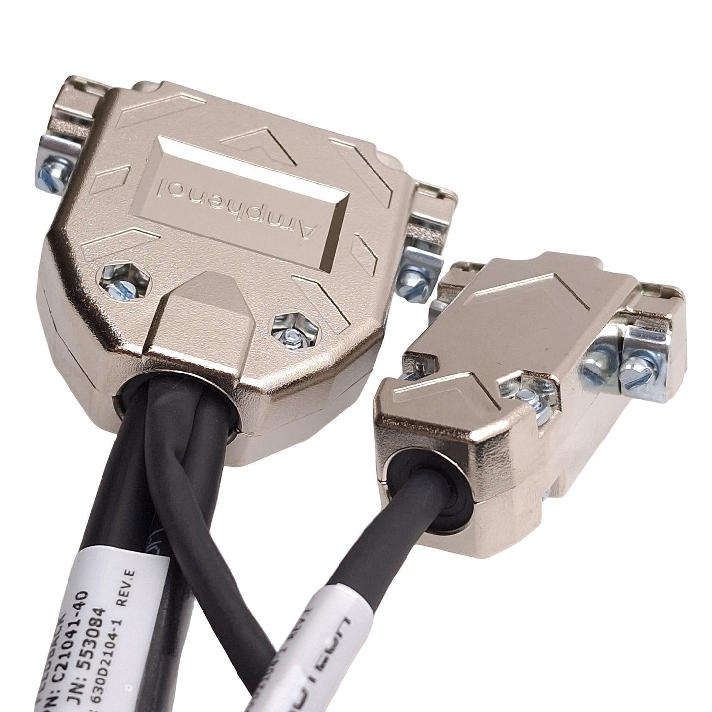 New – Open box Aerotech C21041-40 Npaq Linear Stage Feedback Cable, DB25M to DB25F & DB9F, 4m