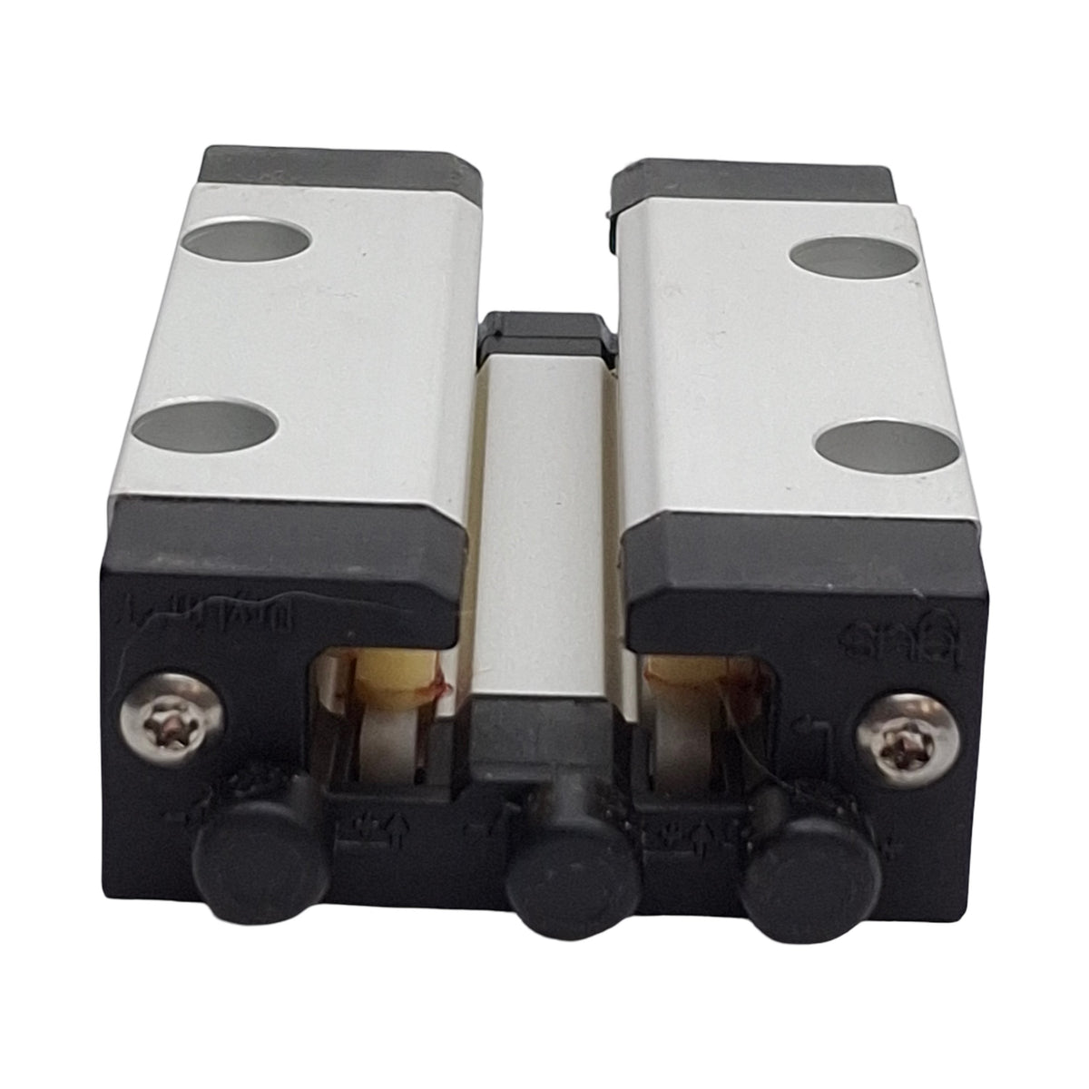 Used Igus TW-01-15 DryLin T Linear Guide Carriage, 74mm L x 47mm W x 24mm H, M5