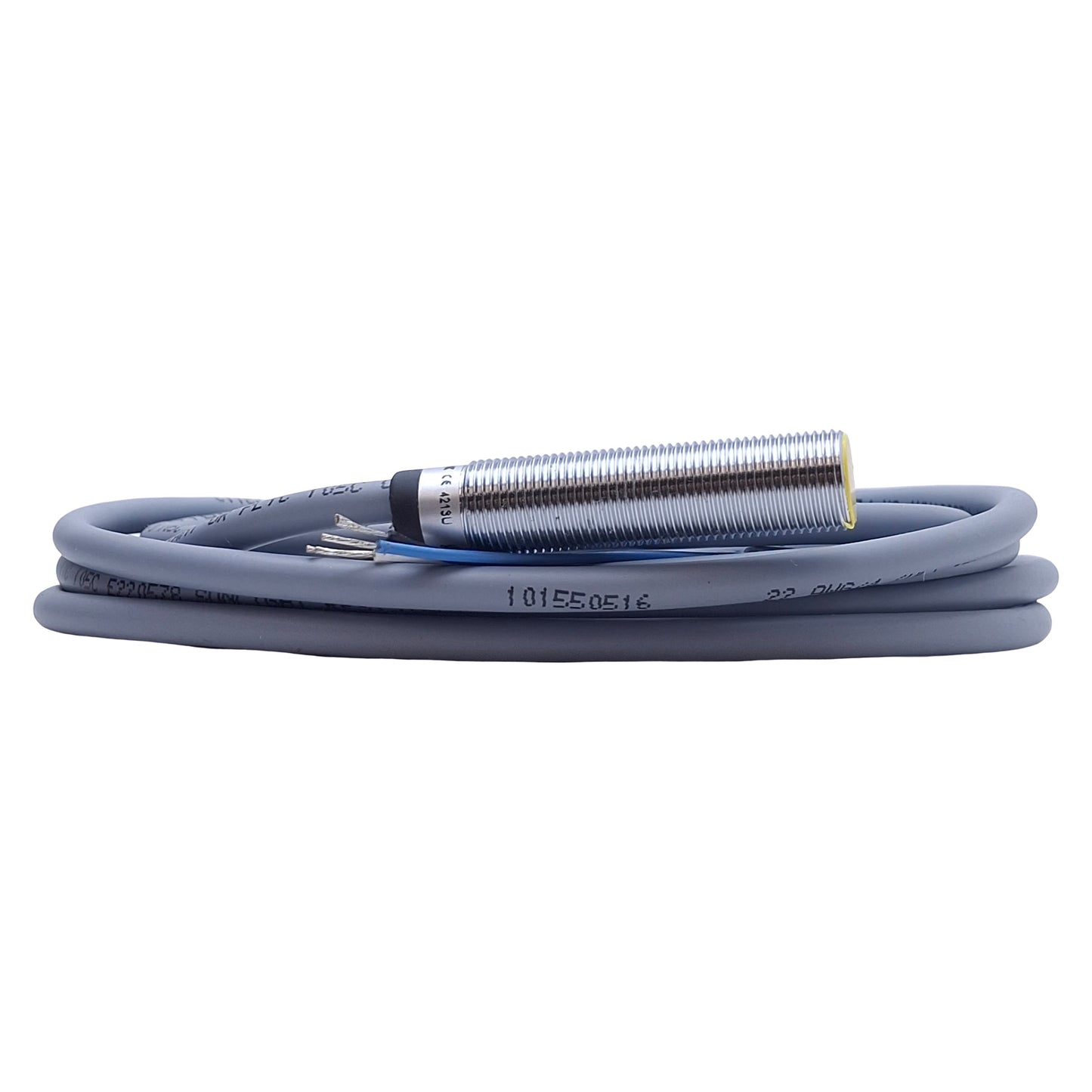 New Turck BI2-M12-VP6X 16302 Inductive Sensor, PNP, 2mm Range, 10-30VDC, 2m Cable