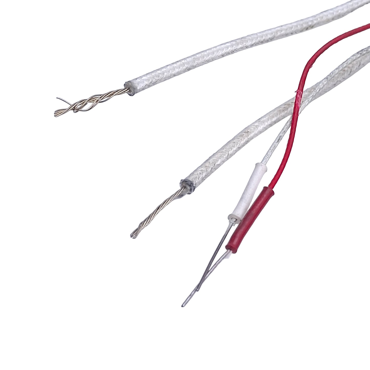 Used Entherm HR37043R Right-Angled Cartridge Heater, ø3/8 x 4in, 120VAC 300W, 5ft